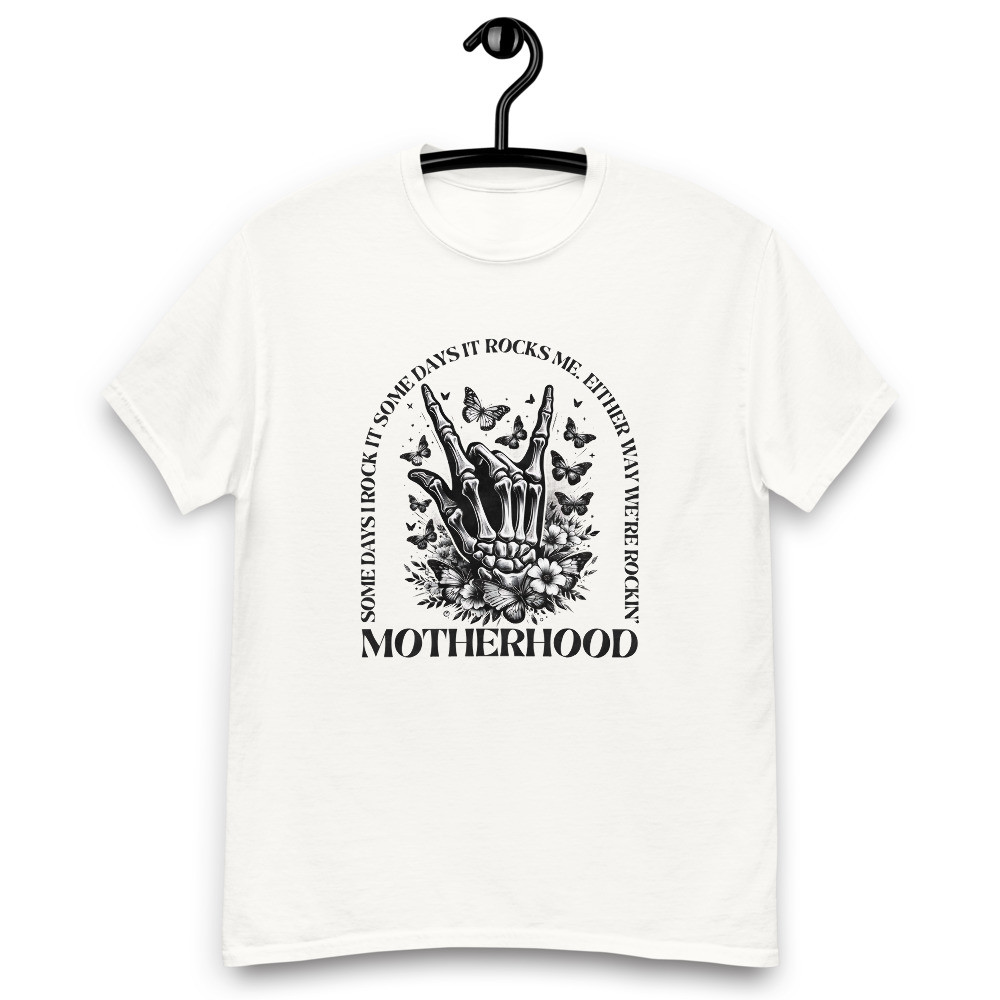 We're Rocking Motherhood tee