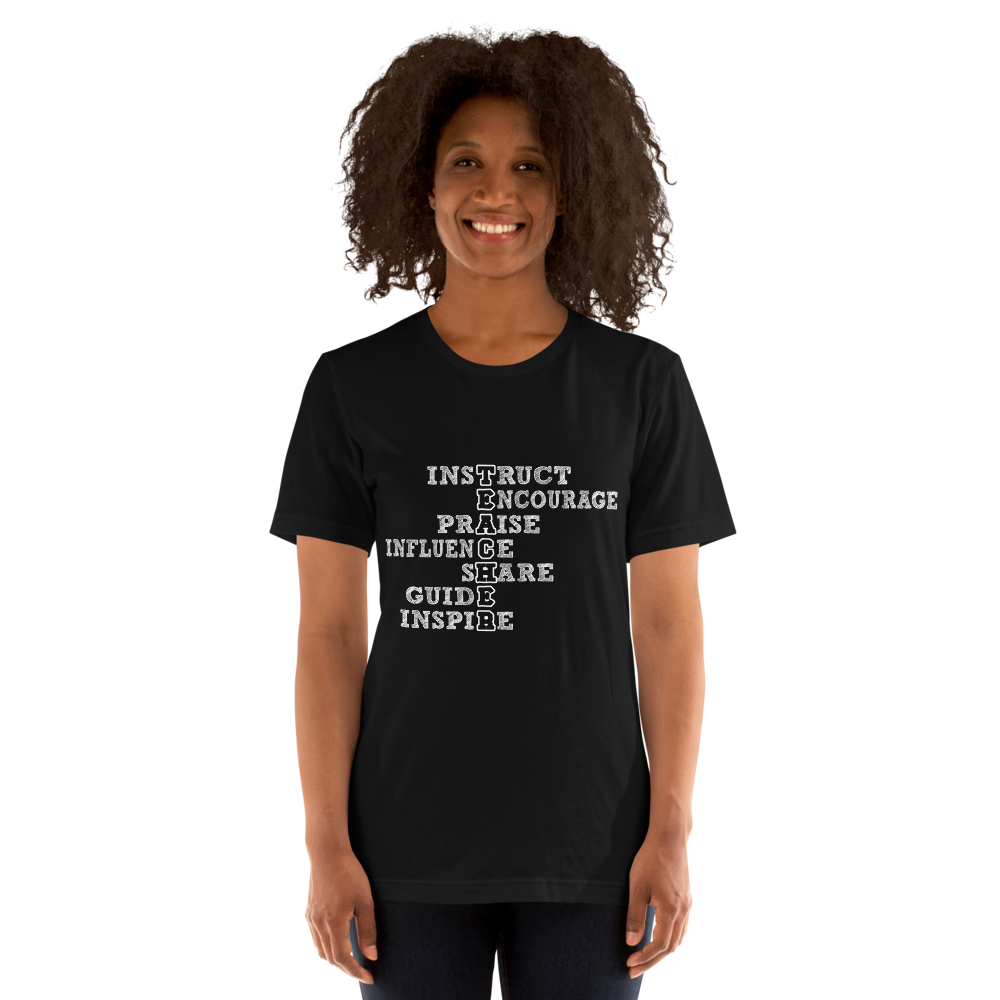 Teacher Words Tee Shirt