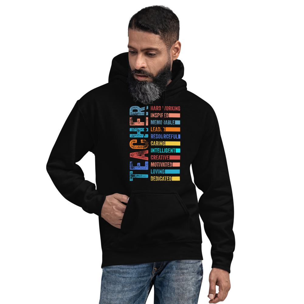 Colorful Teacher Hoodie