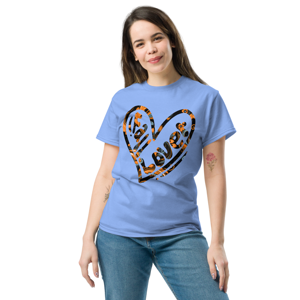 Orange Paisley Fall Lover tee