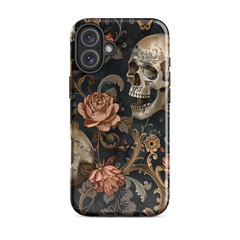 Skull and Paisley Tough Case for iPhone®
