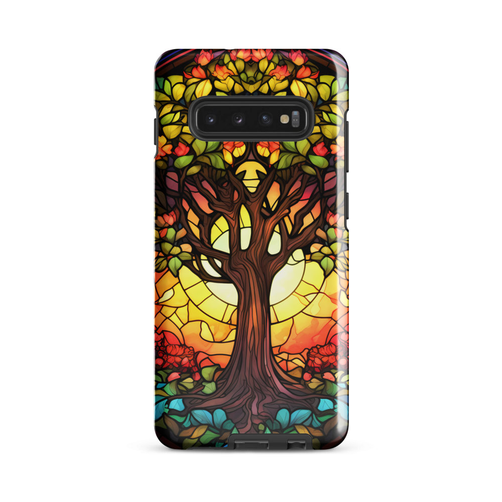 Stained Glass Tree of Life Tough case for Samsung®