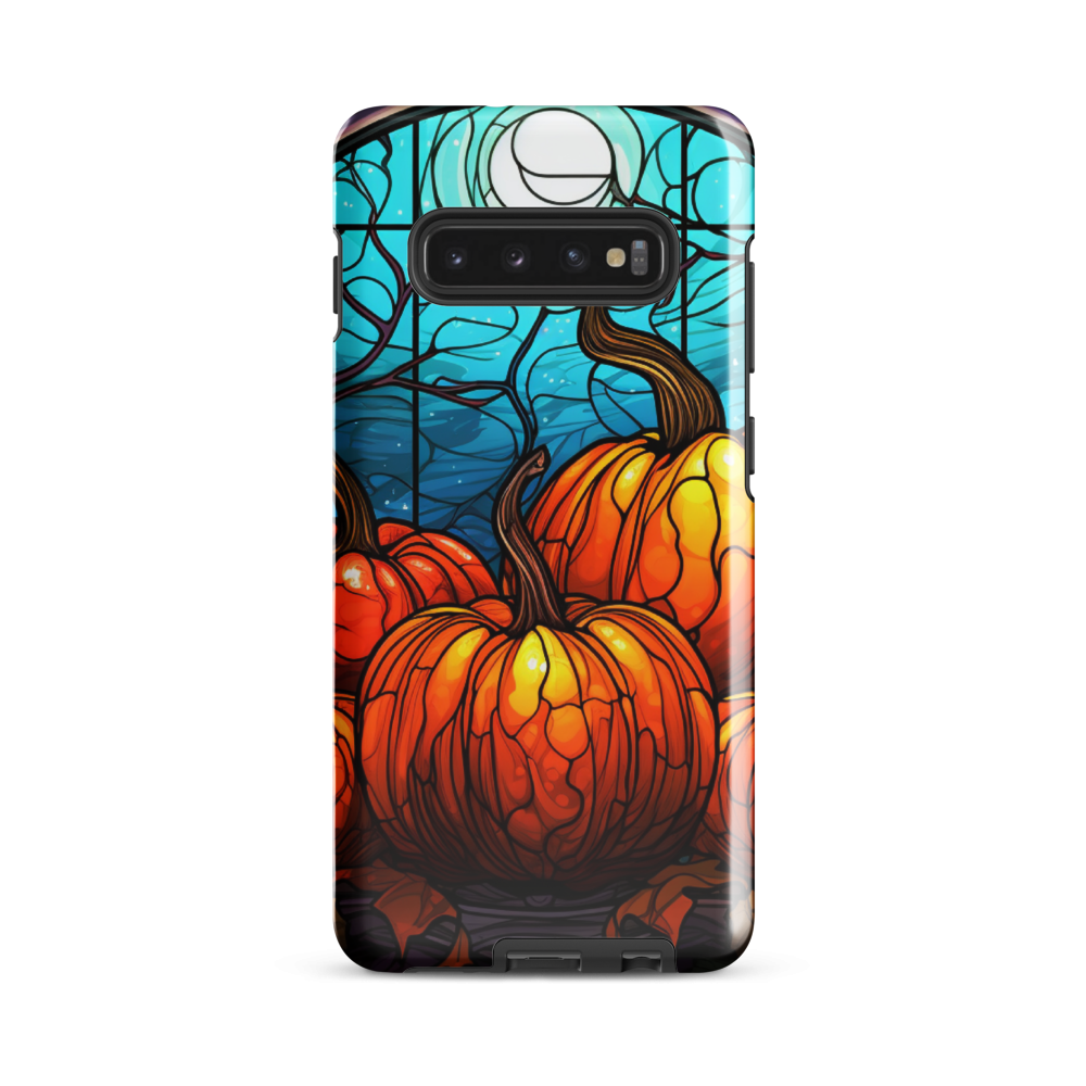 Stained Glass Pumpkin Tough case for Samsung®