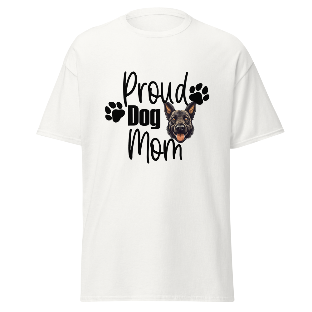 Proud Dog Mom (Belgian Malinois) classic tee