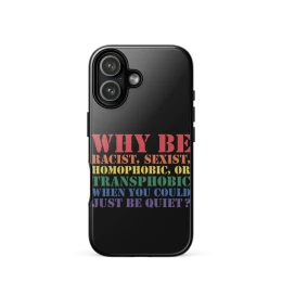 Just Be Quiet Tough Case for iPhone®