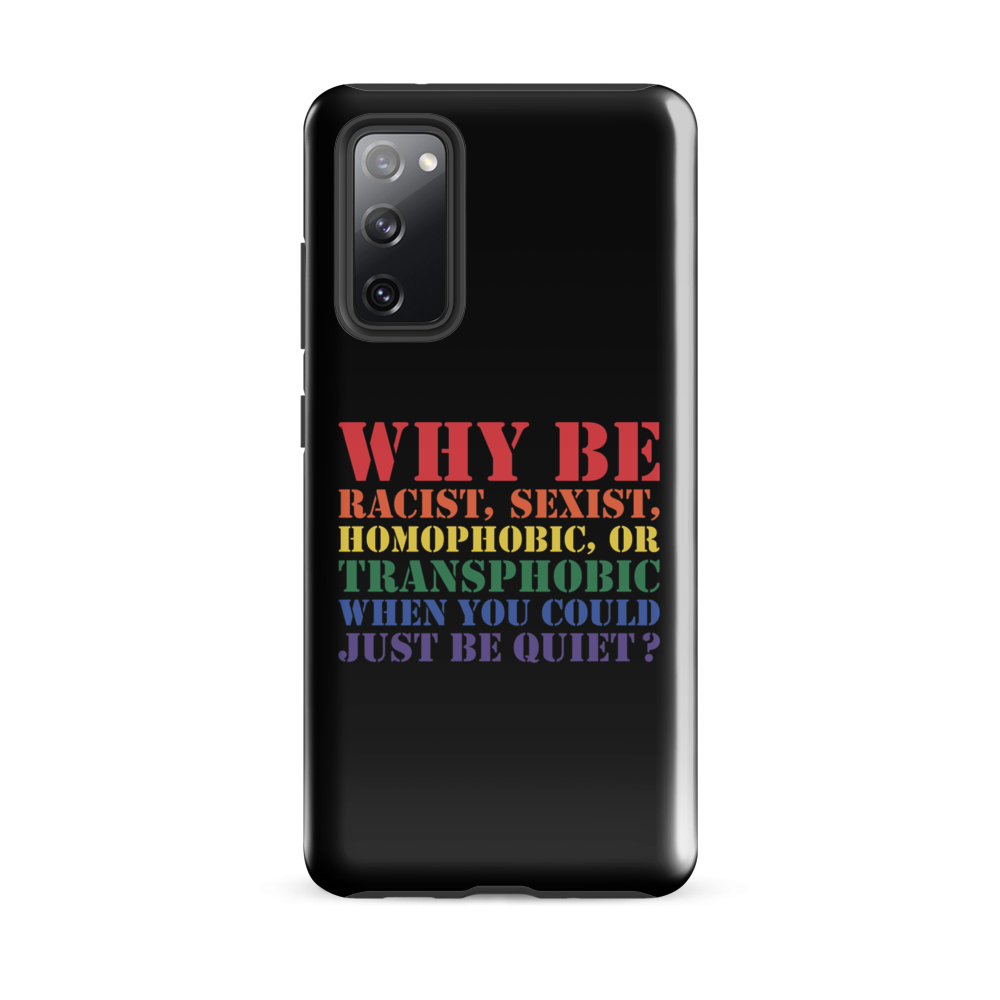 Just Be Quiet Tough case for Samsung®