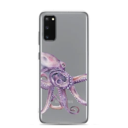 Watercolor Octopus Clear Case for Samsung®