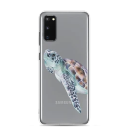 Watercolor Sea Turtle Clear Case for Samsung®