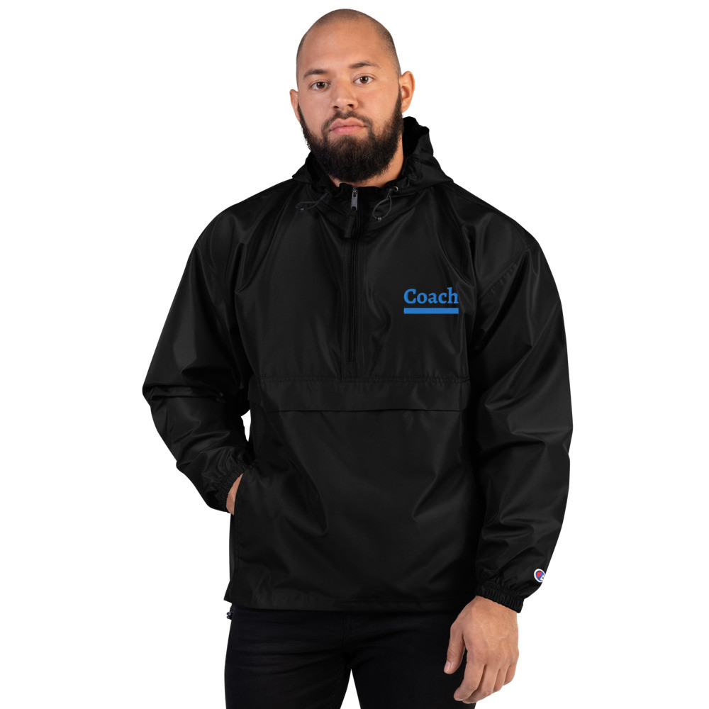 (3) Champion Packable Jacket, Embroidery available