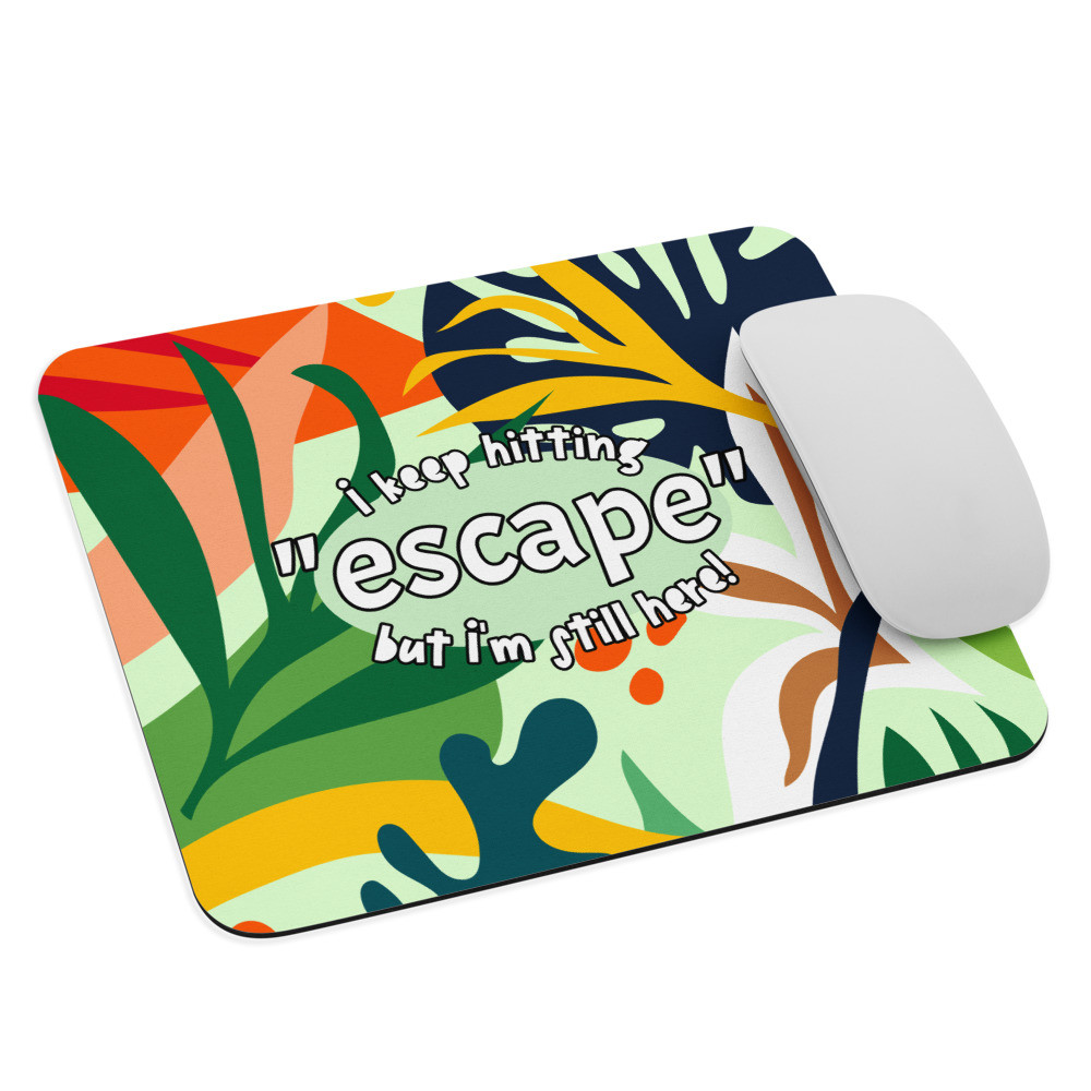 (5) "Breaking Point" Collection, Design 05 Mouse pad