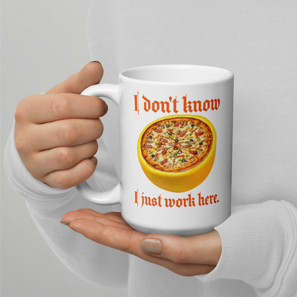 (5) "Breaking Point" Collection White glossy mug 01