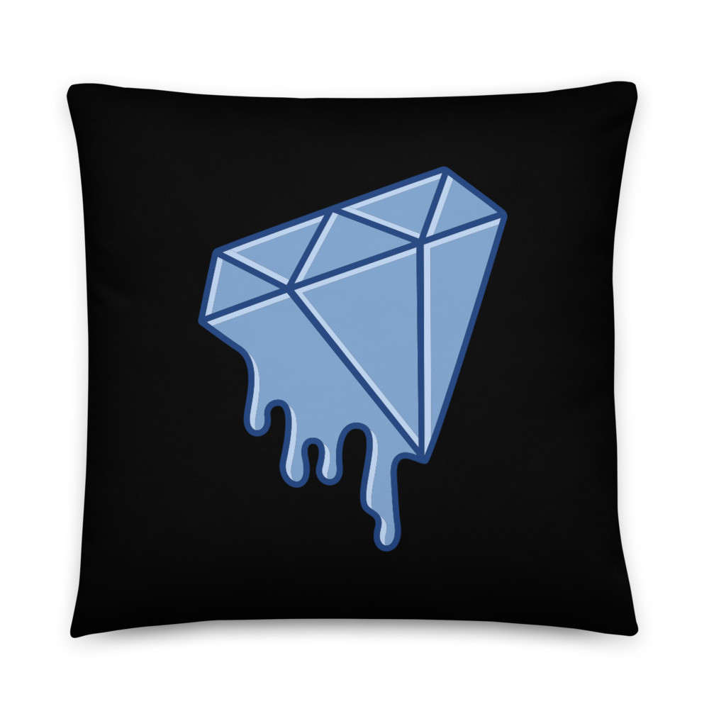 (5) "Day~n~Night" Collection, Diamond Drip  Premium Pillow