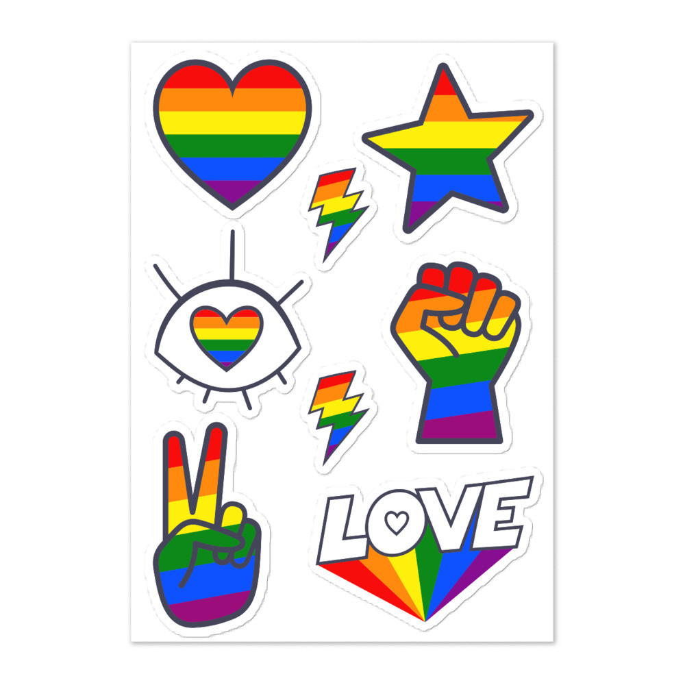(01) Sticker Sheet Pride 01