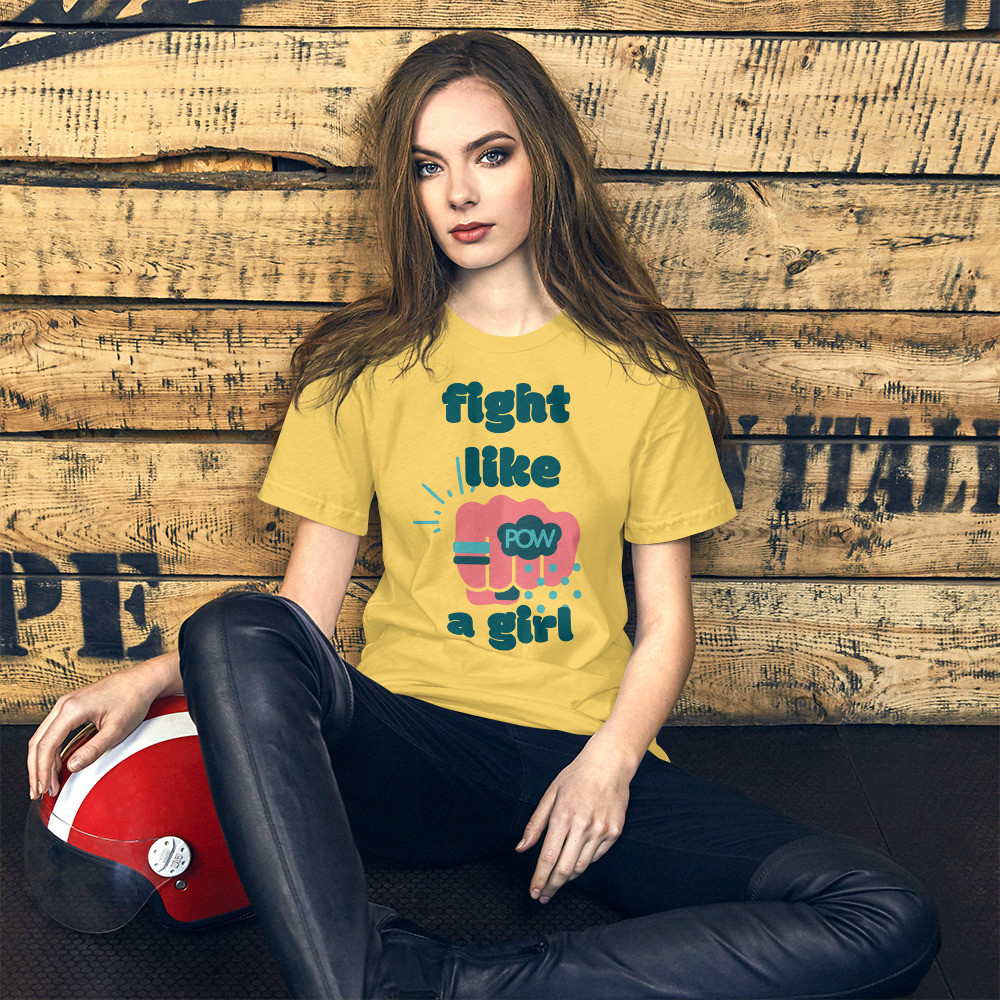 (02) Fight Like A Girl T-shirt