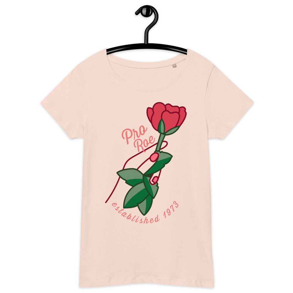 (02) Women’s Organic Tee, Roe Rose '22