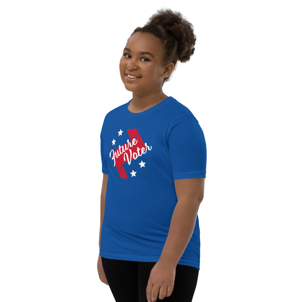 (10) "Future Voter" Youth Short Sleeve T-Shirt