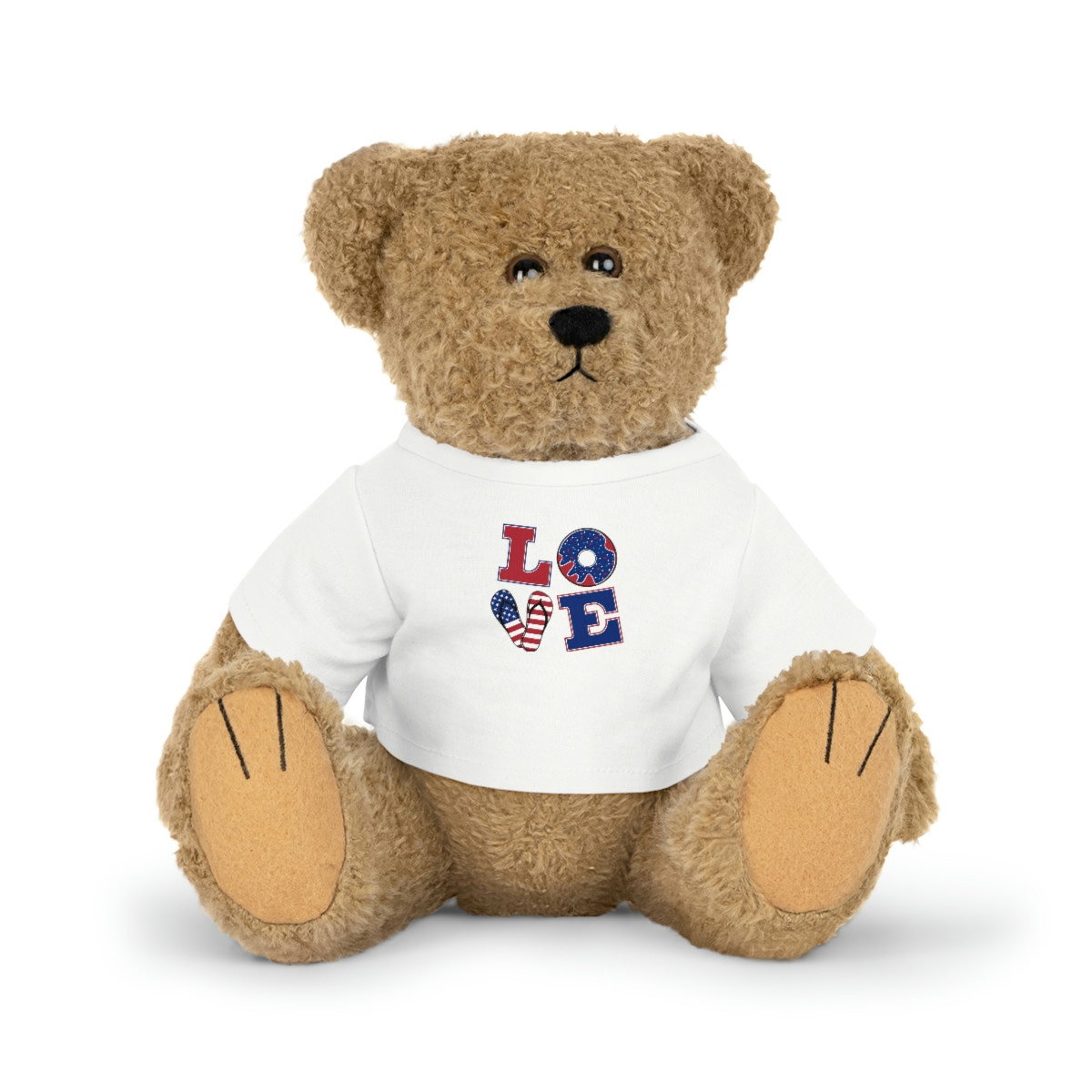 (10) "Summer in the USA" Plush Toy with T-Shirt