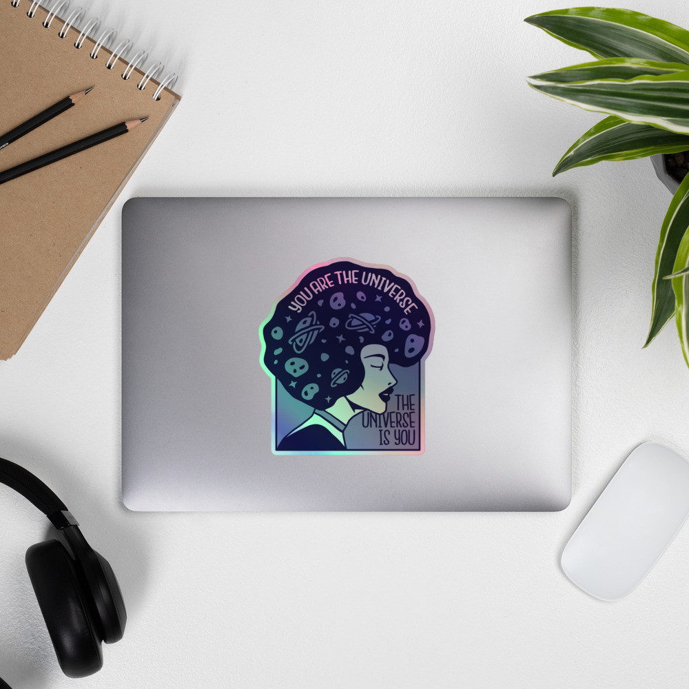 (01) You-niverse Holographic Sticker