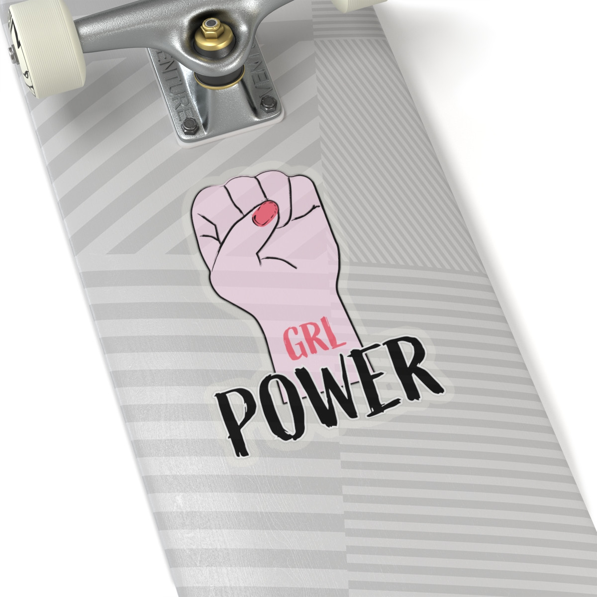 (05) Girl Power Kiss-Cut Sticker