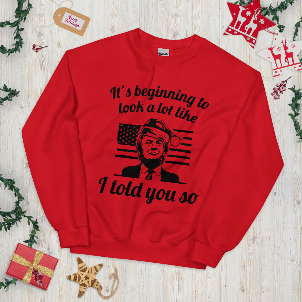 Trump Ugly Christmas Sweatshirt