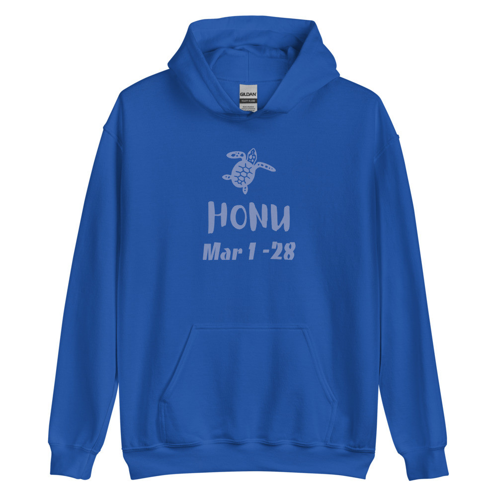 Mar 1 - 28 Honu Unisex hoodie