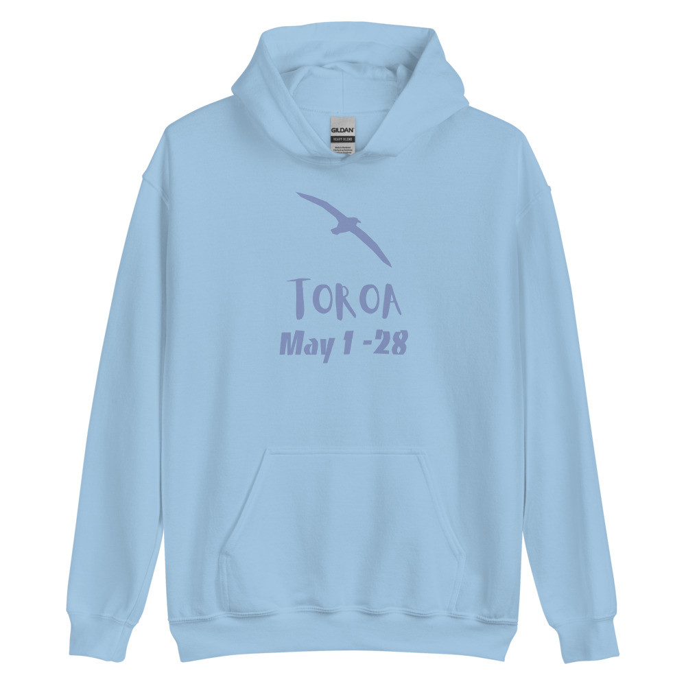 May 1 - 28 Toroa Unisex hoodie