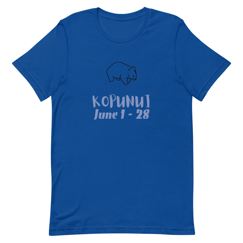 June 1 - 28 Kopunui Unisex t-shirt