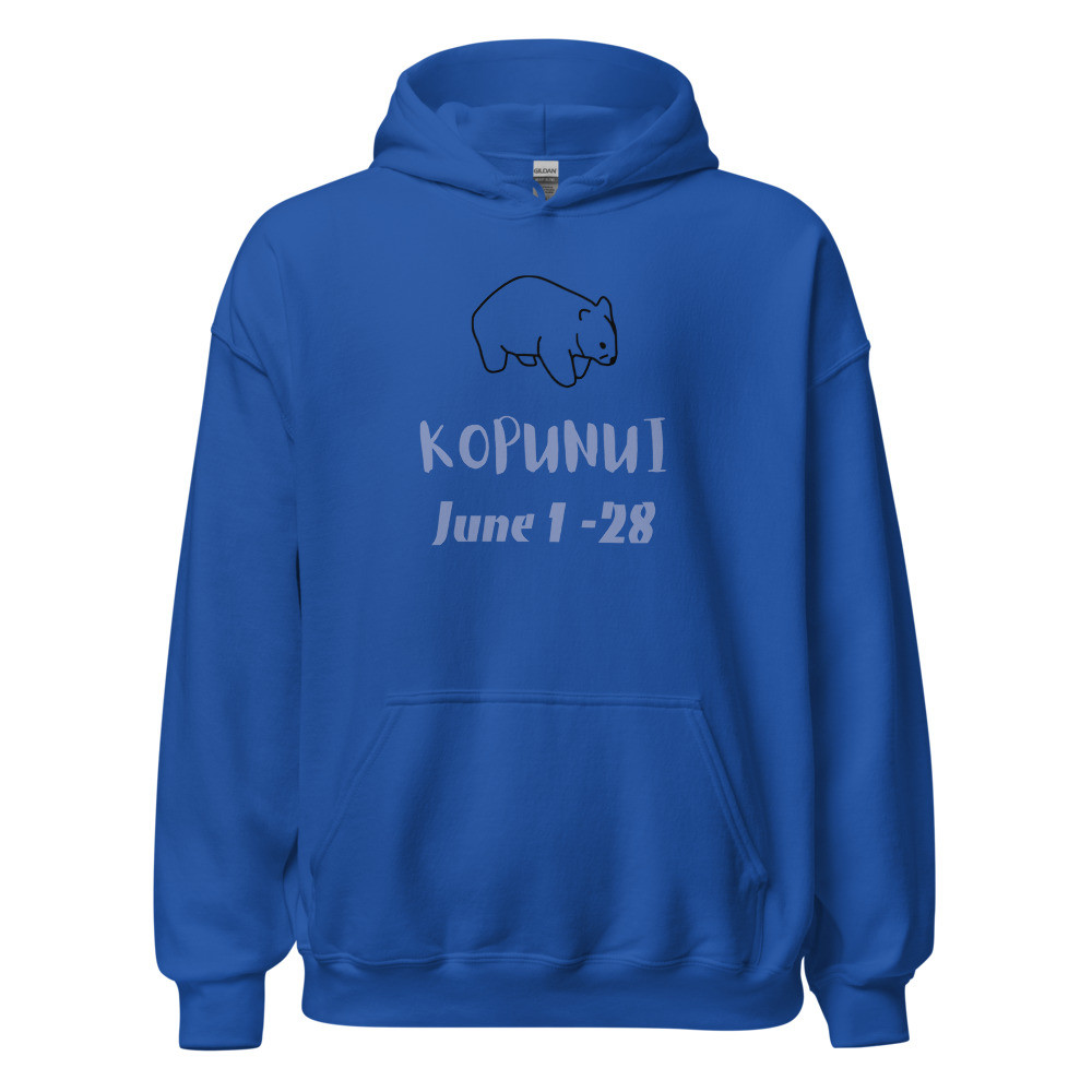 June 1 - 28 Kopunui Unisex hoodie