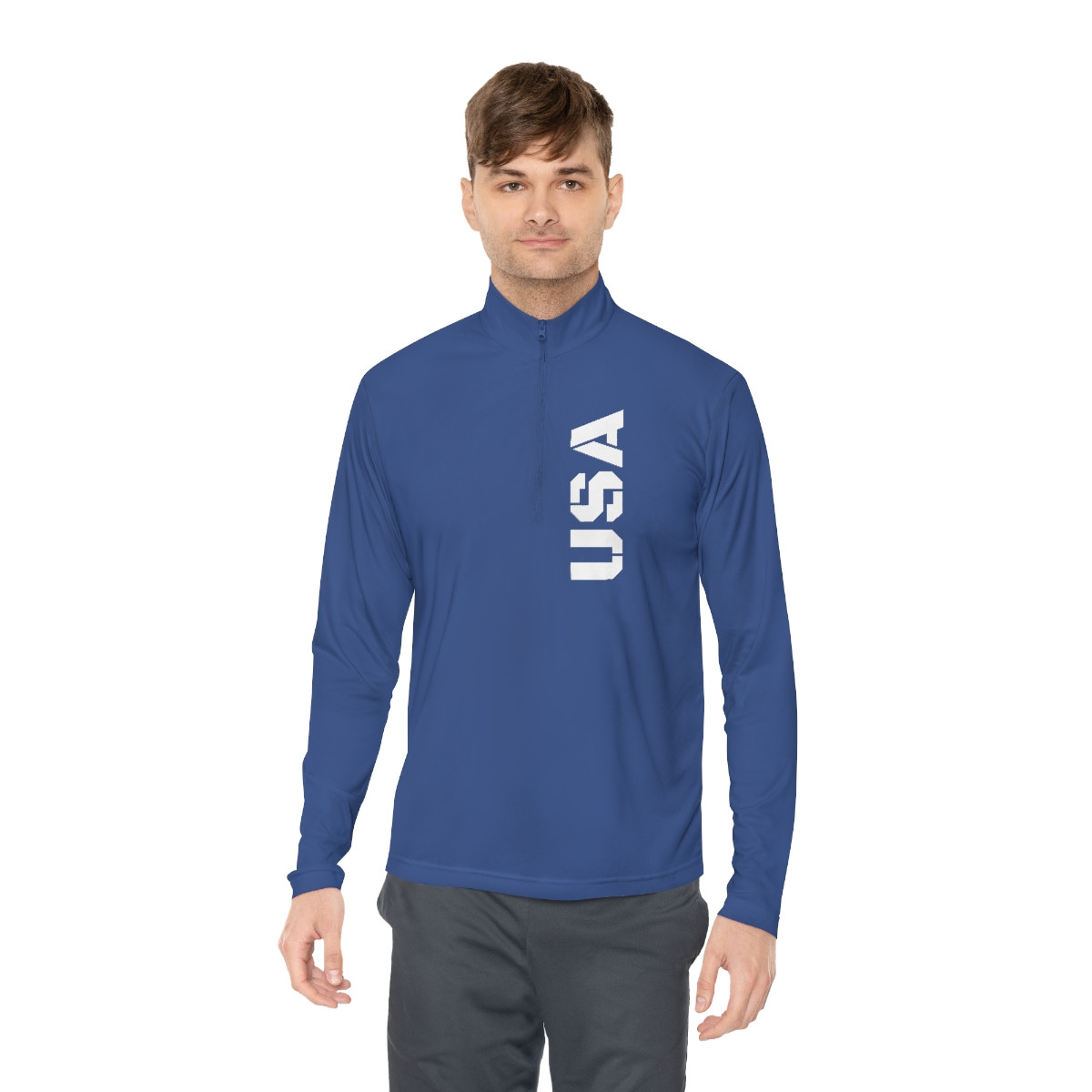 FREEDOMWEAR USA Unisex Quarter-Zip Pullover
