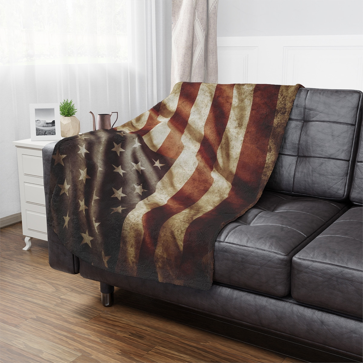 STARS & BARS Minky Blanket