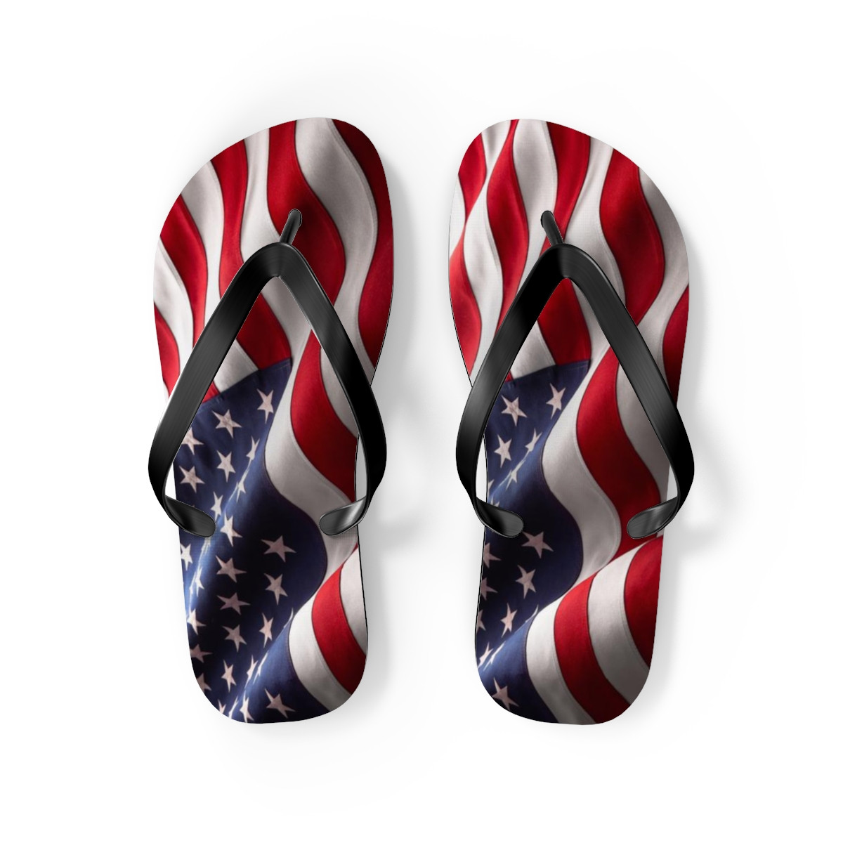 STARS & BARS Flip Flops