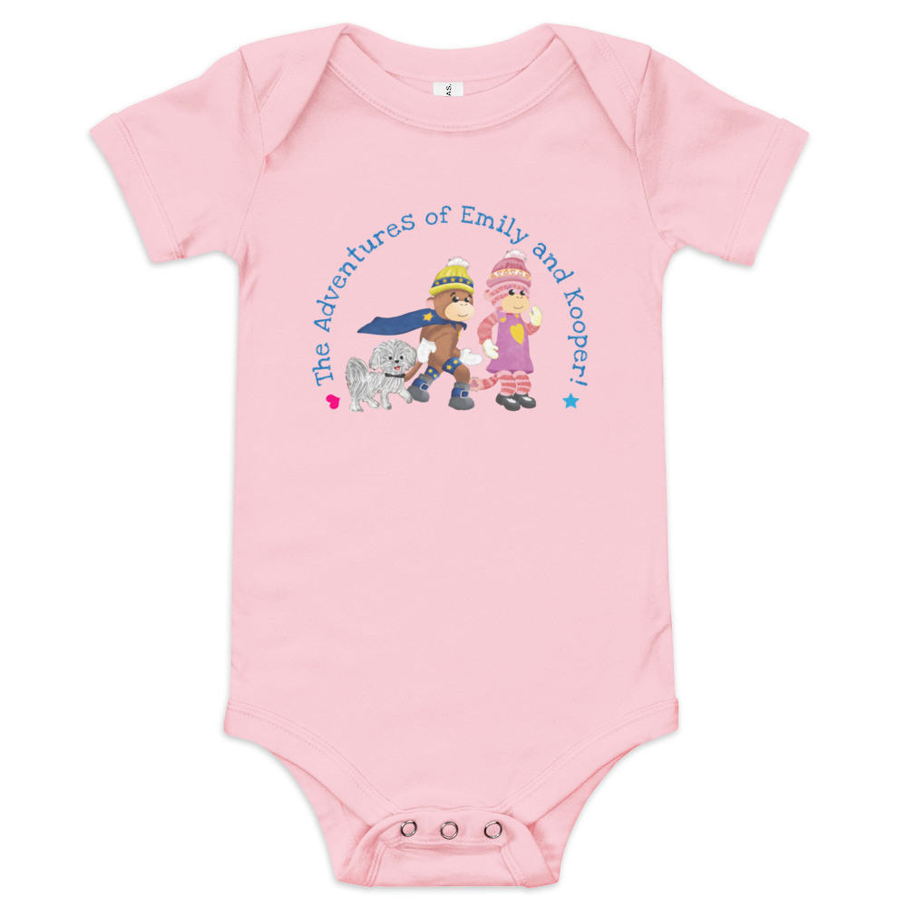 Emily & Kooper - Baby Short Sleeve Onesie