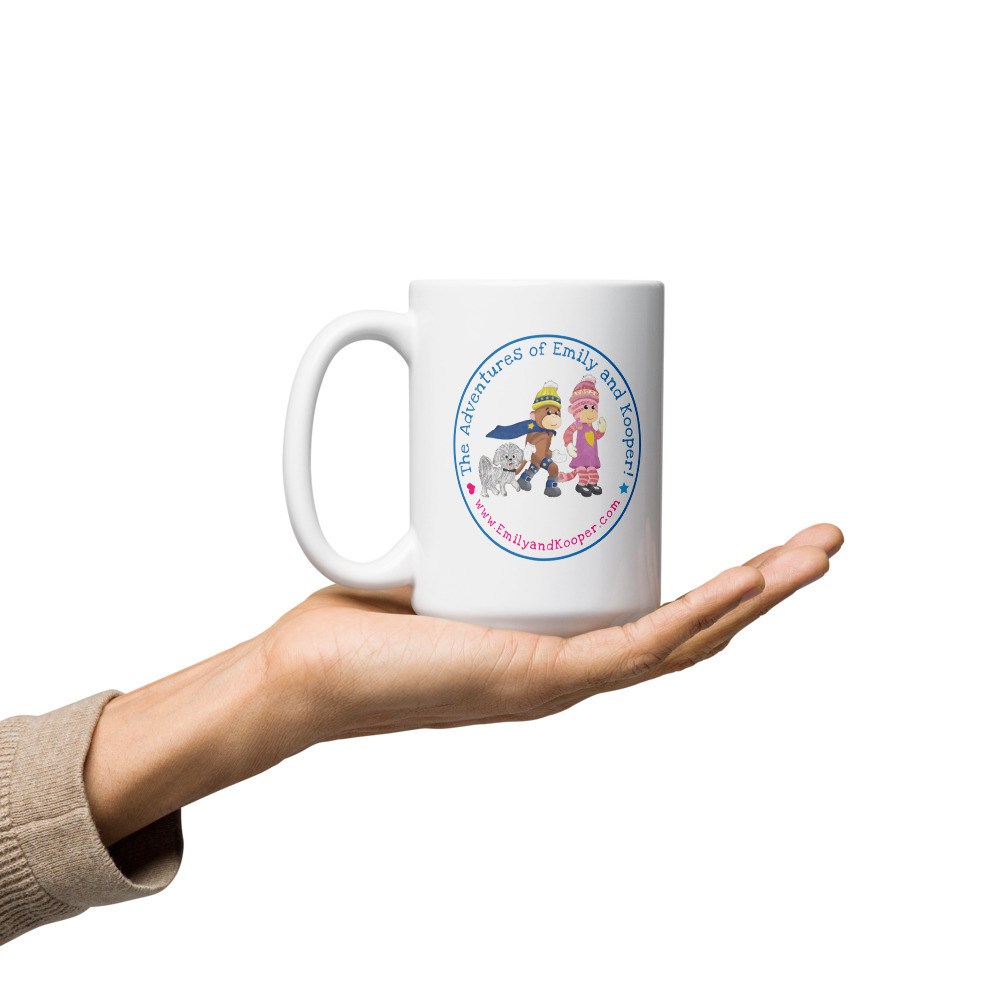 Emily & Kooper - White Glossy Mug