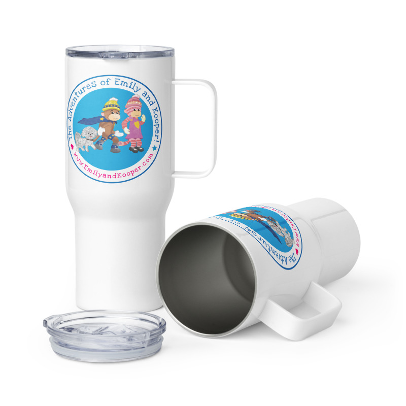Emily & Kooper - Travel Mug with Handle