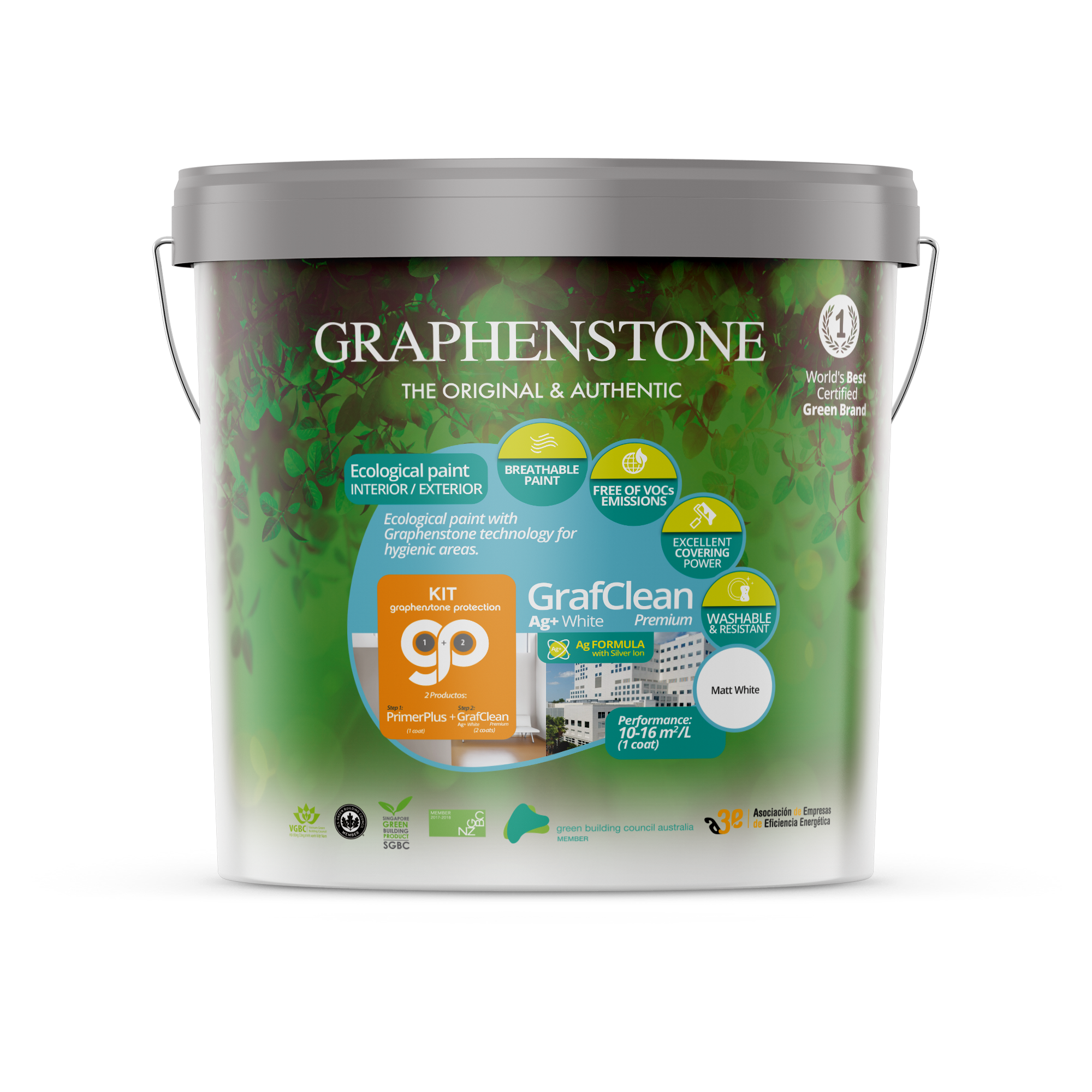 GrafClean (Interior/Exterior water-based paint)
