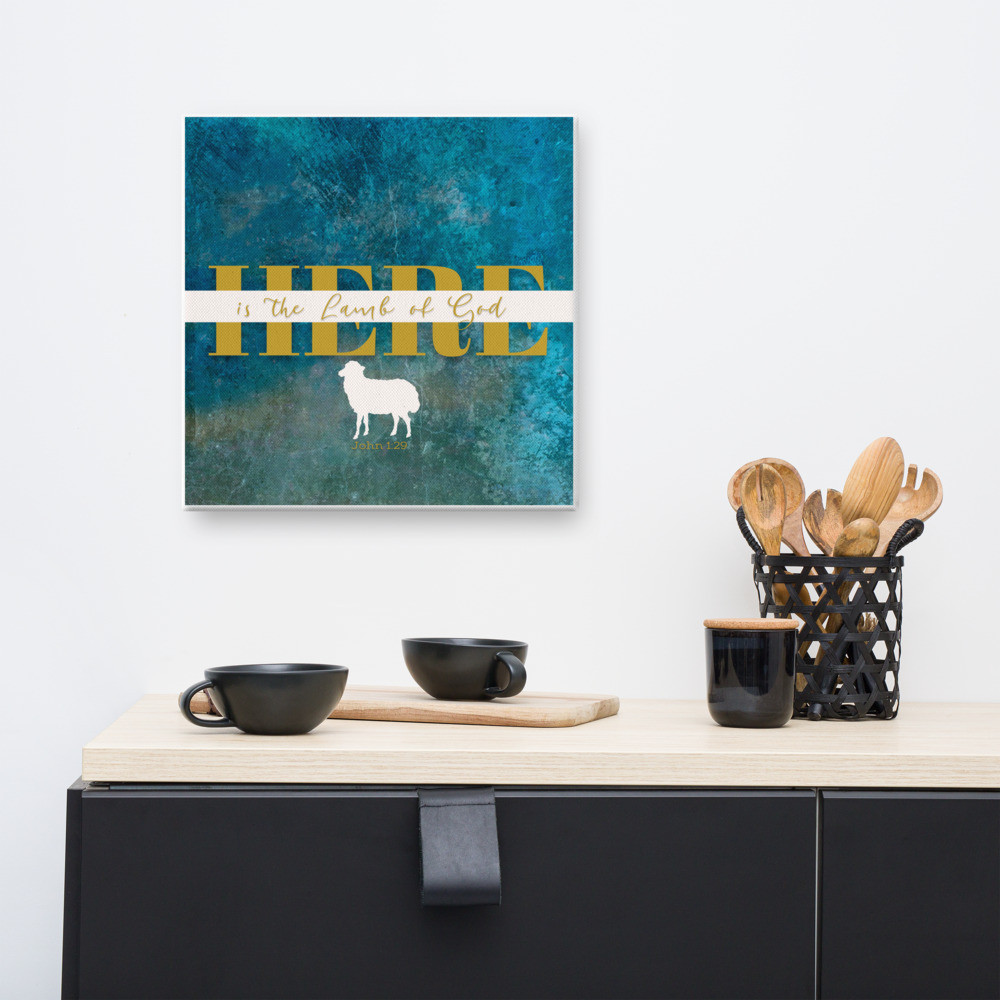 "Lamb of God" Canvas