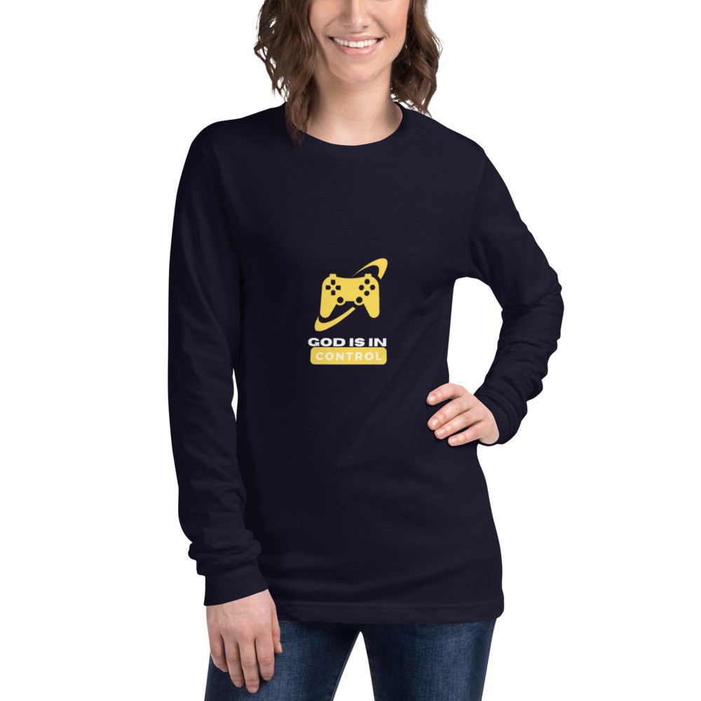 "God is in Control" Unisex Long Sleeve Tee