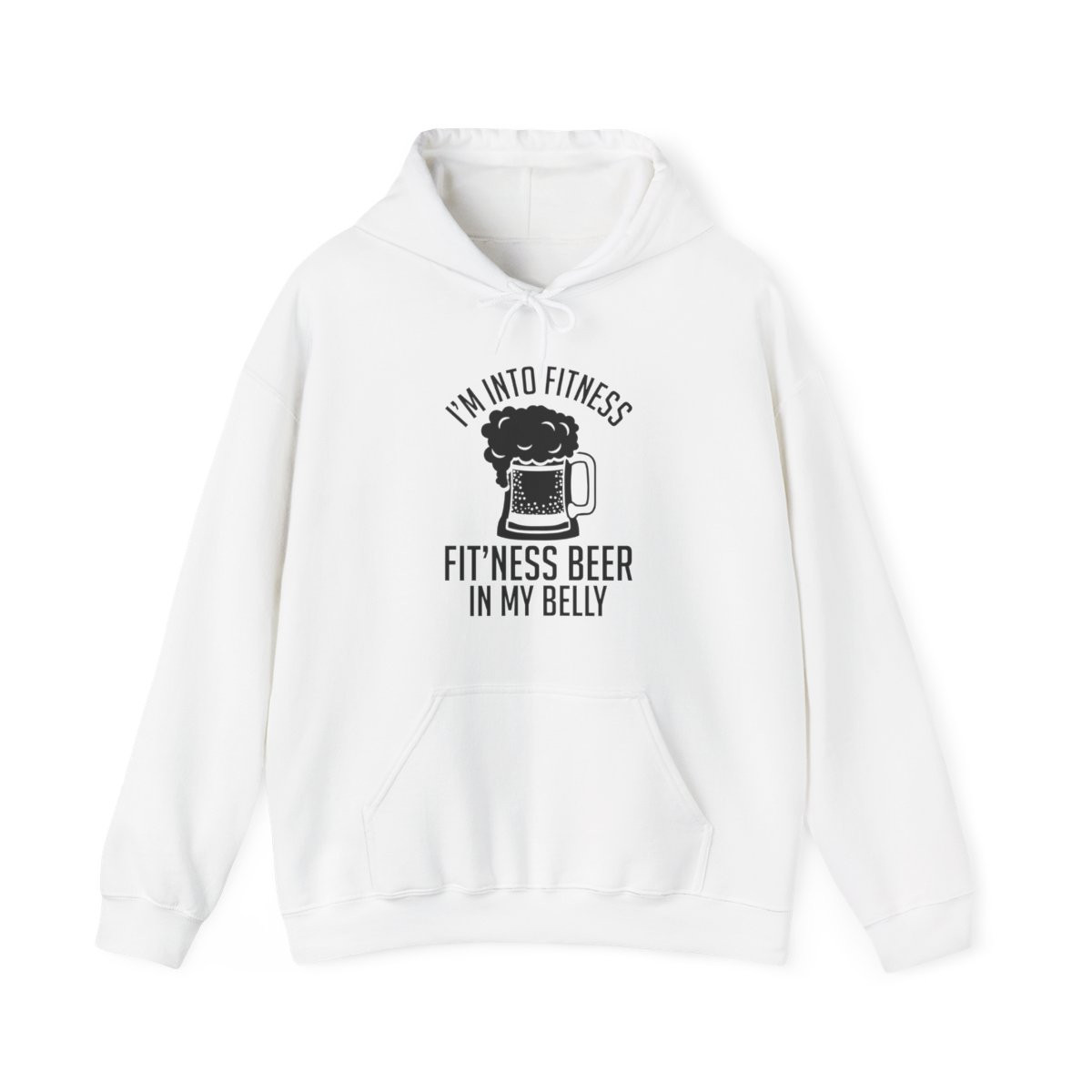 I'm Into Fitness Fitness Beer - Unisex Hoodie