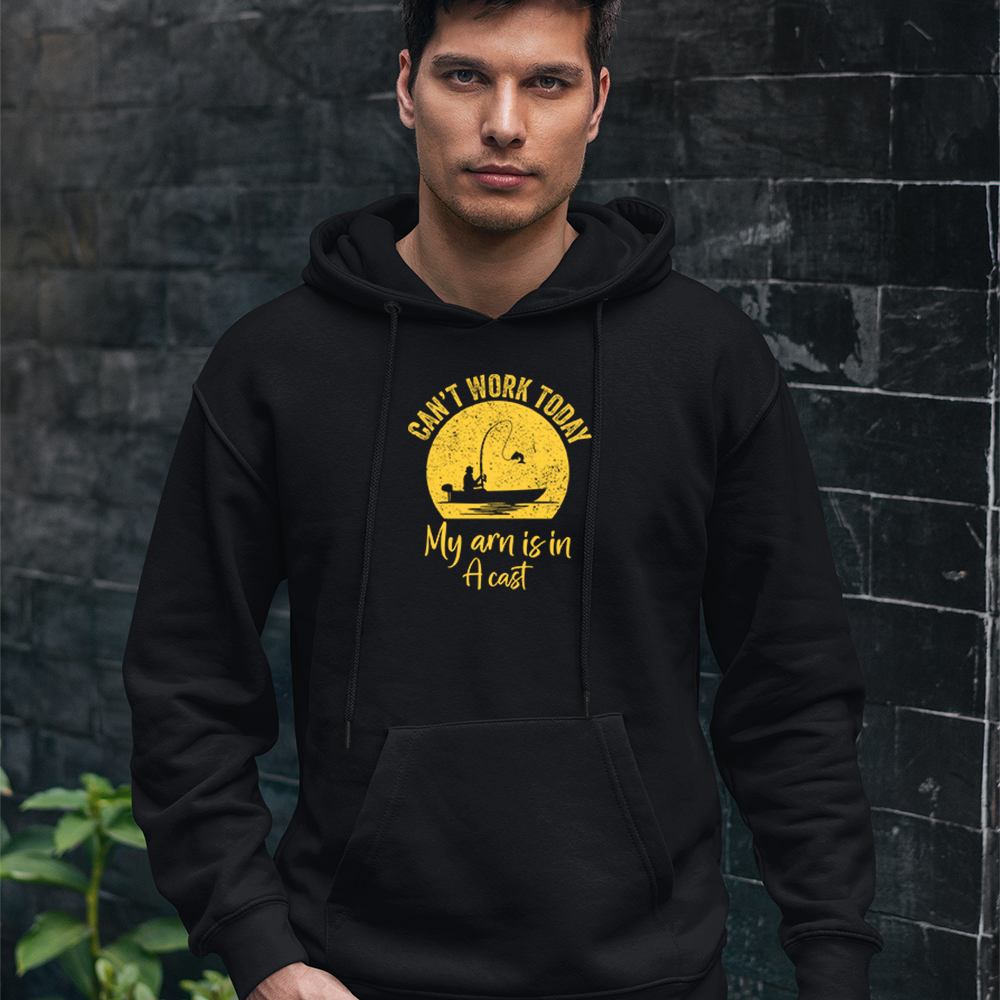 Can't Work Today My Arm - Unisex Hoodie