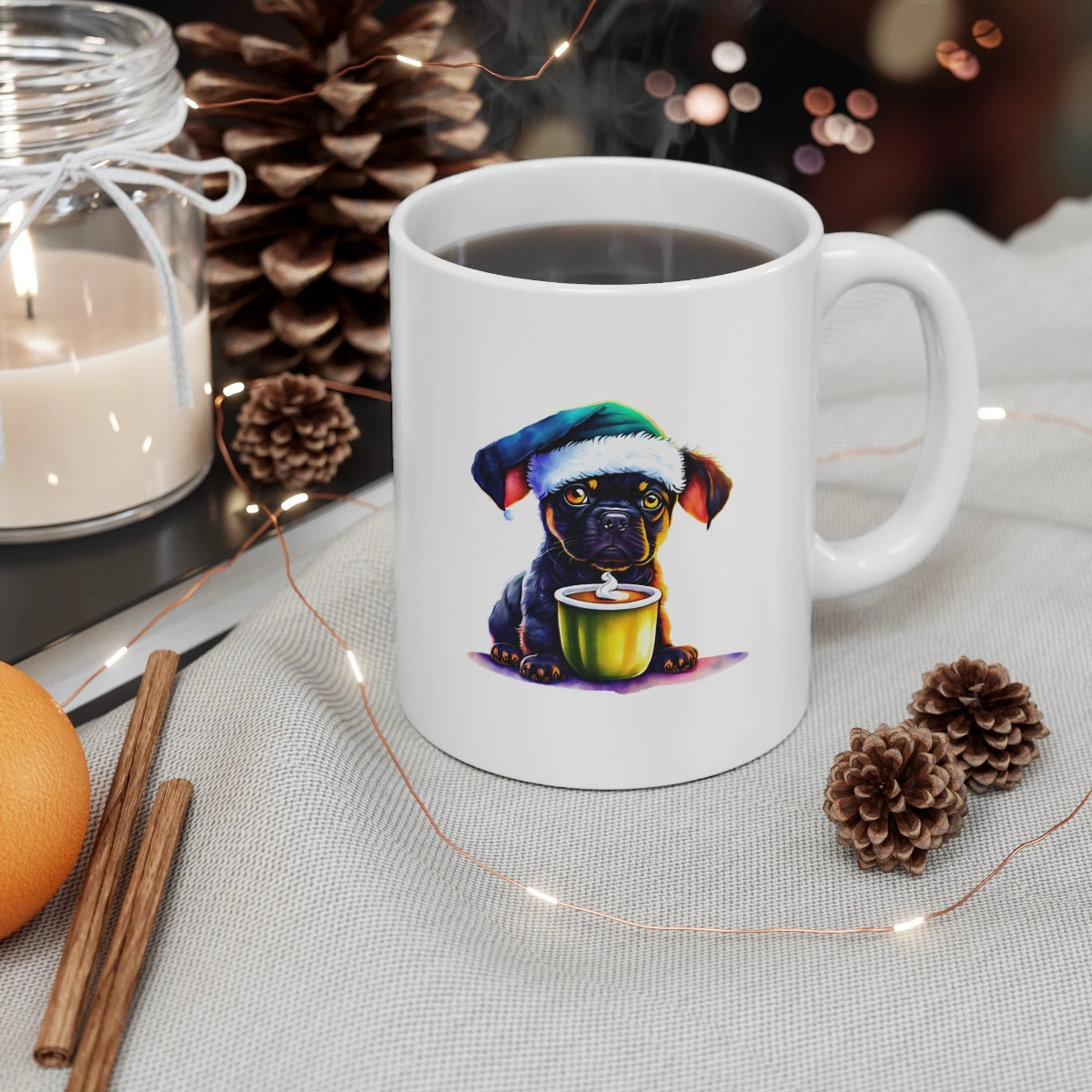 thumbnail image 2 of Andaz Press Santa Claus 11oz. Ceramic Coffee Mug Christmas Gag Gift Santa S Favorite Major General 1 Pack X Mas White Elephant Gift Ideas Her Includes 2 of 10