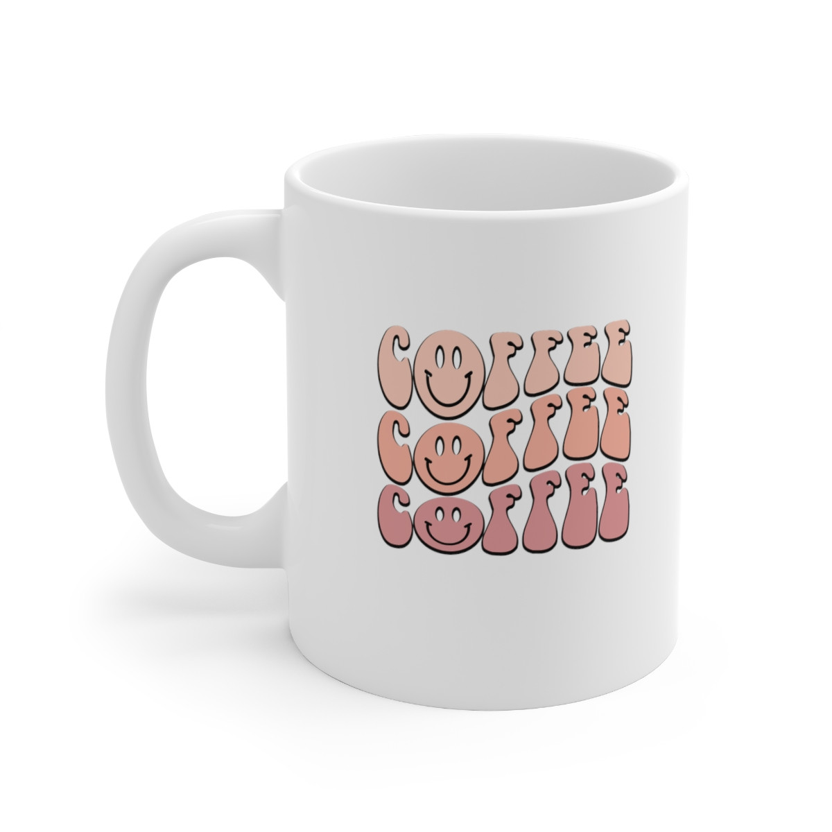 Classic "Coffee" - 11 oz. Ceramic Coffee Mug