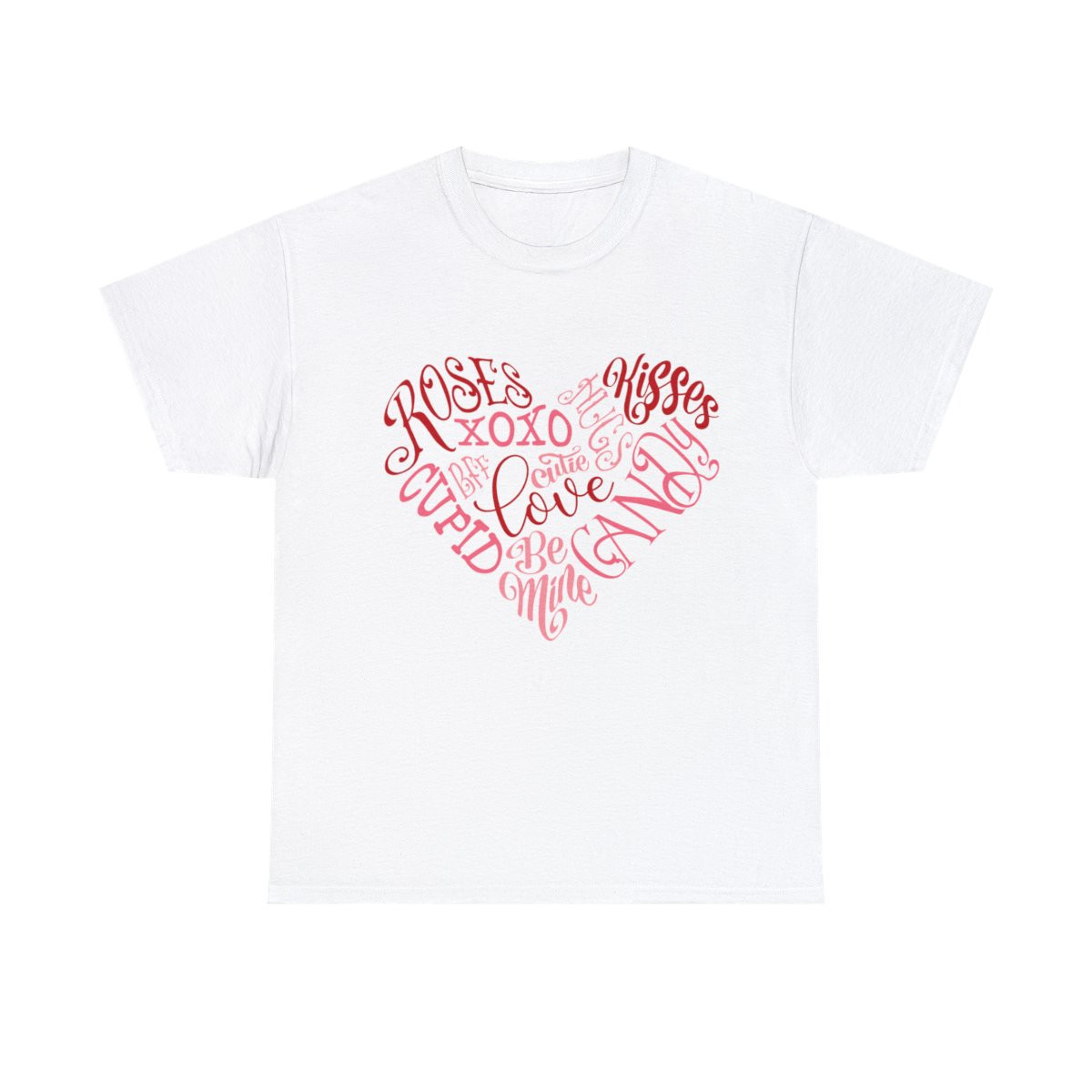 Valentine Word Heart - Unisex T-Shirt