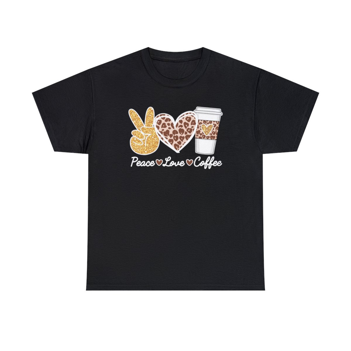 Peace Love Coffee - Unisex T-Shirt