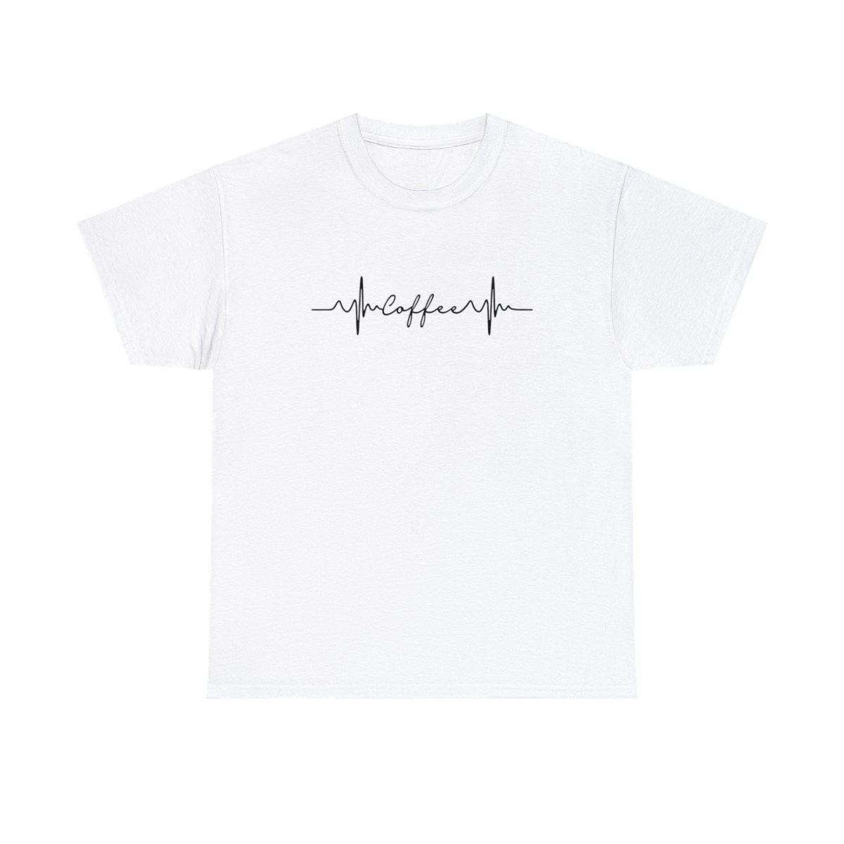 Coffee Heartbeat Pulse - Unisex T-Shirt
