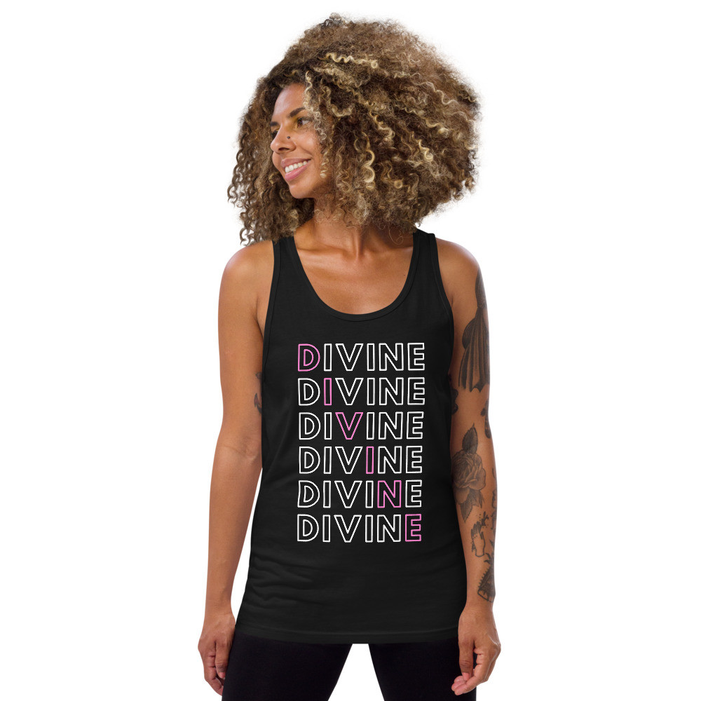 I Am DIVINE Unisex Tank Top