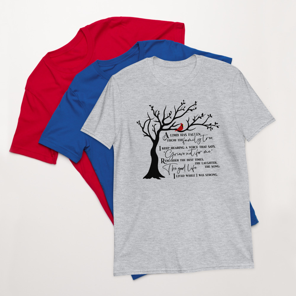 A limb has Fallen Short-Sleeve Unisex T-Shirt