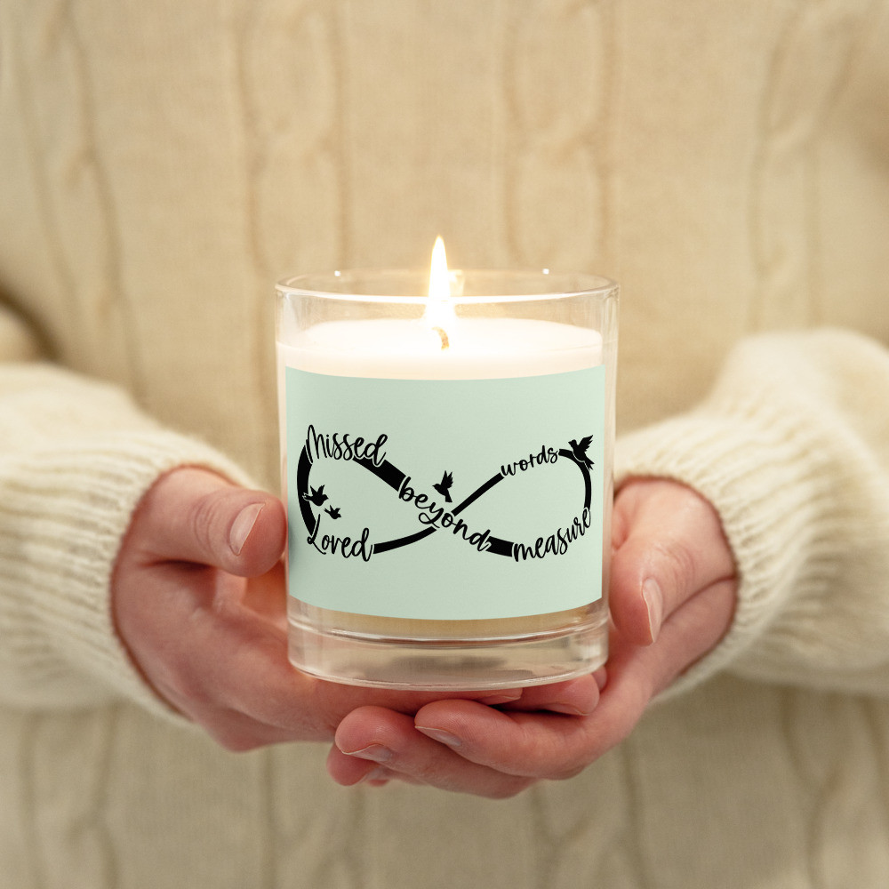 Missed Beyond Glass jar soy wax candle