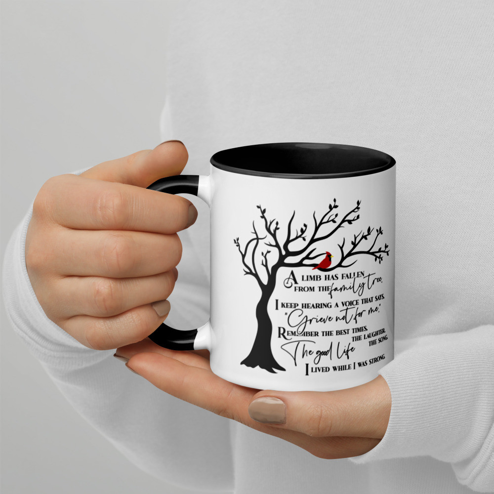 A Limb Has Fallan Mug with Color Inside