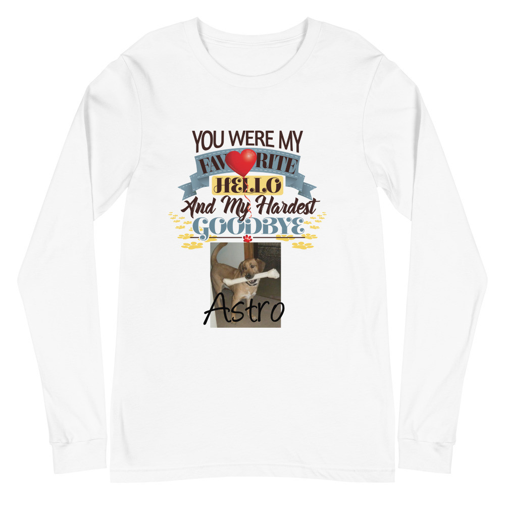 Personalized Unisex Long Sleeve Tee