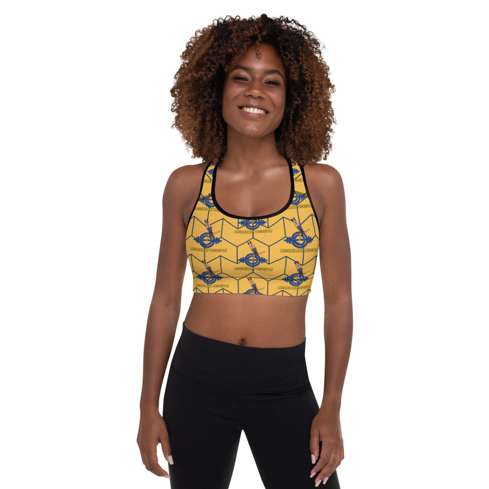 Legendary Honey Comb Padded Sports Bra - Handstand Edition